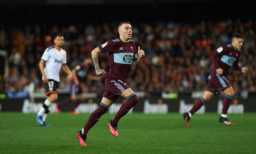 Iago Aspas en Mestalla
Iago Aspas en Mestalla