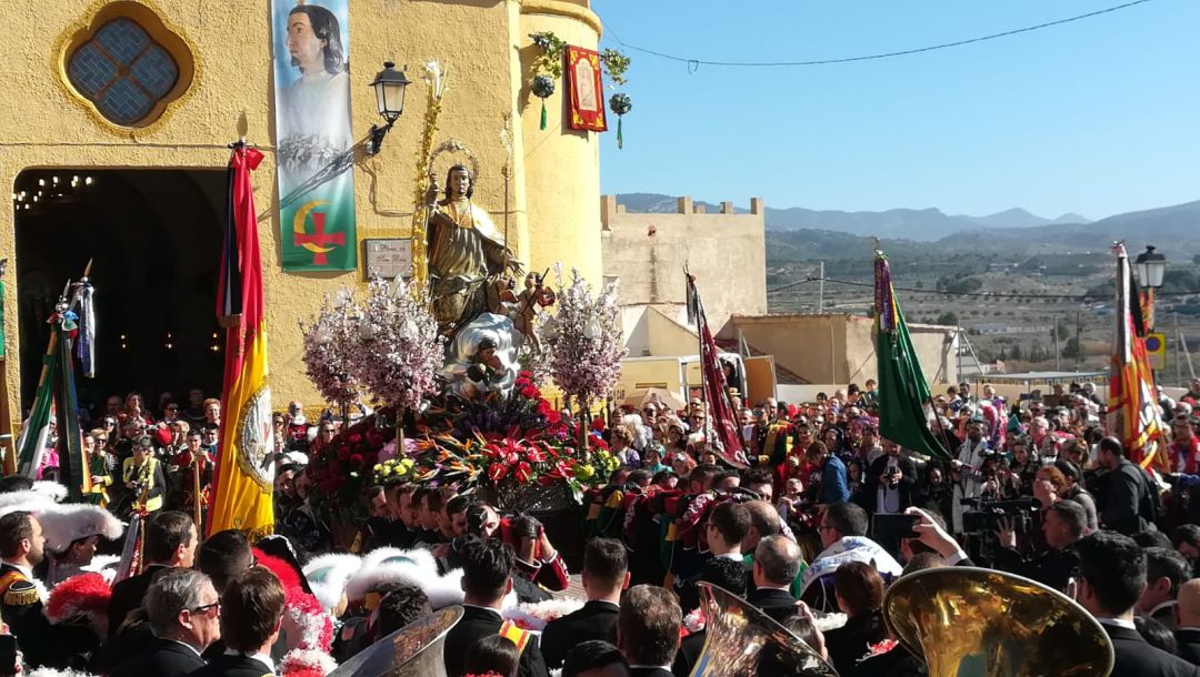 San Blas vuelve a su ermtia San Blas vuelve a su ermtia