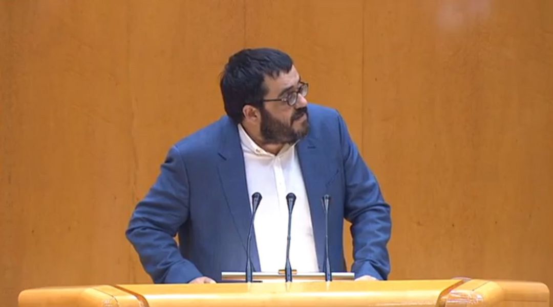 Vicenç Vidal, senador autonómico de Més per Mallorca. Vicenç Vidal, senador autonómico de Més per Mallorca.