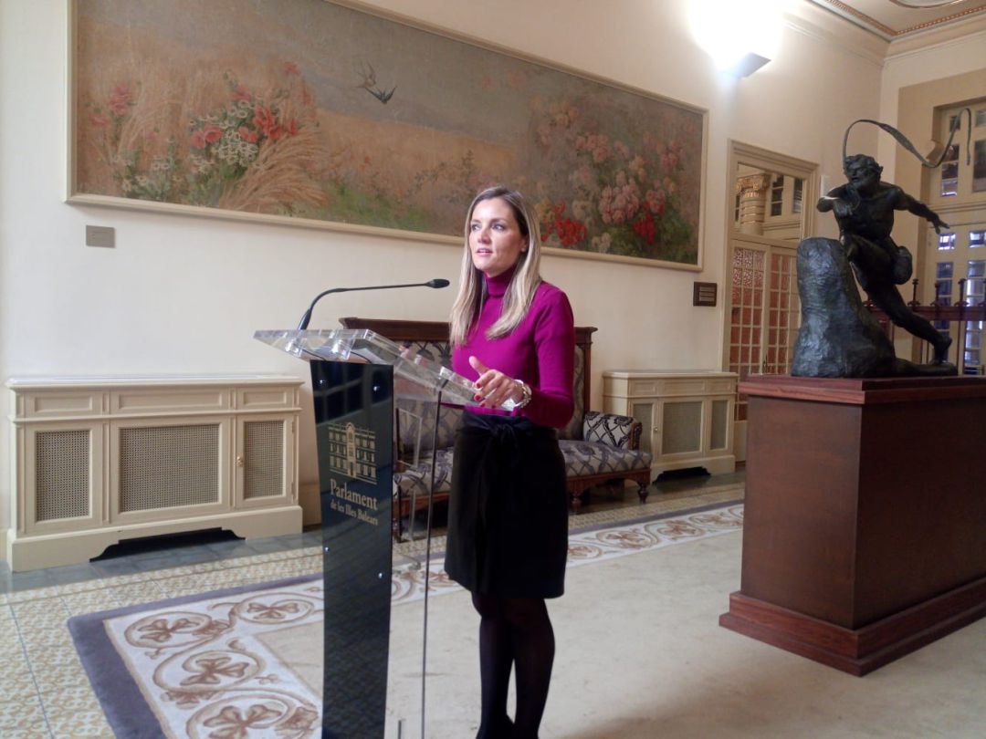 Patricia Guasp, portavoz parlamentaria de Ciudadanos. Patricia Guasp, portavoz parlamentaria de Ciudadanos.