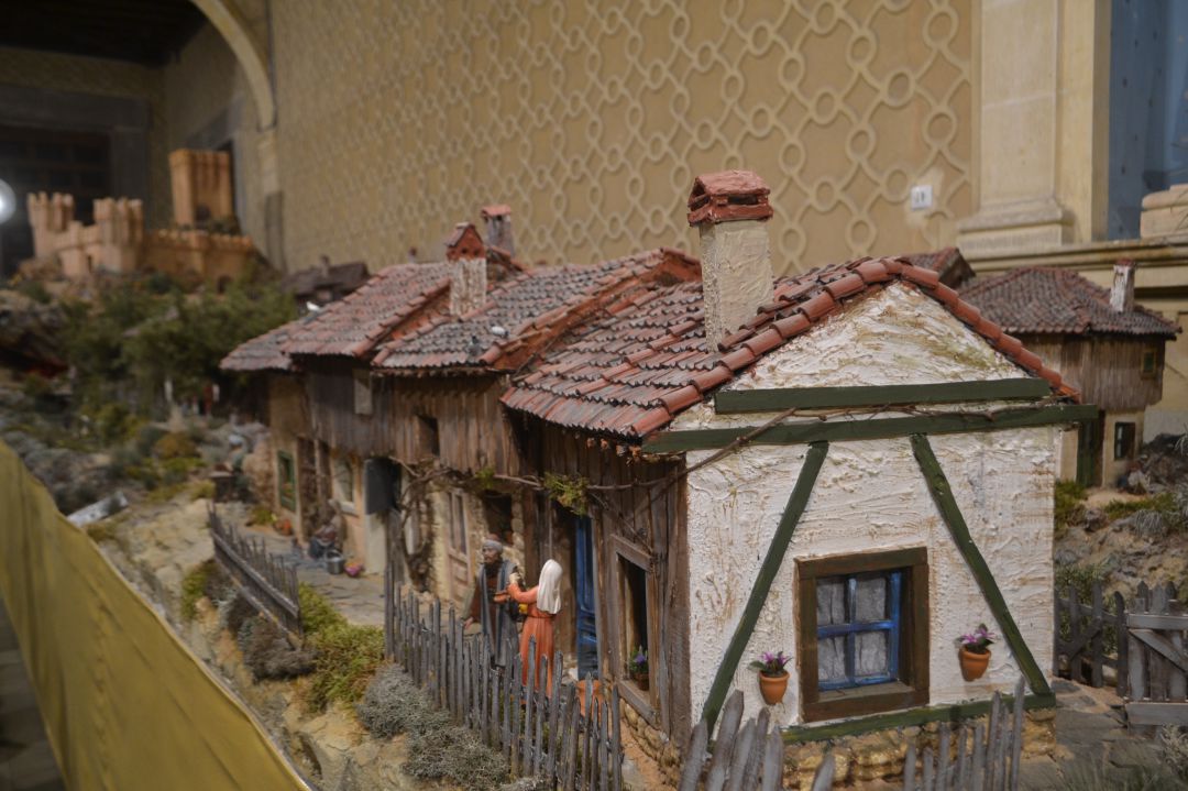 Escena del belen instalado en el Seminario de Segovia en las pasadas fechas navideñas Escena del belen instalado en el Seminario de Segovia en las pasadas fechas navideñas