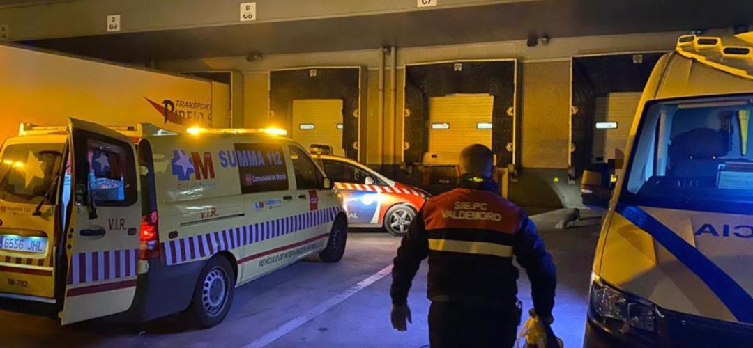 El muelle de carga donde se produjo el accidente laboral El muelle de carga donde se produjo el accidente laboral