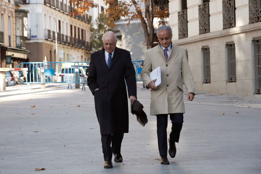El expresidente del BBVA Francisco González, a la izquierda, en una foto de archivo El expresidente del BBVA Francisco González, a la izquierda, en una foto de archivo
