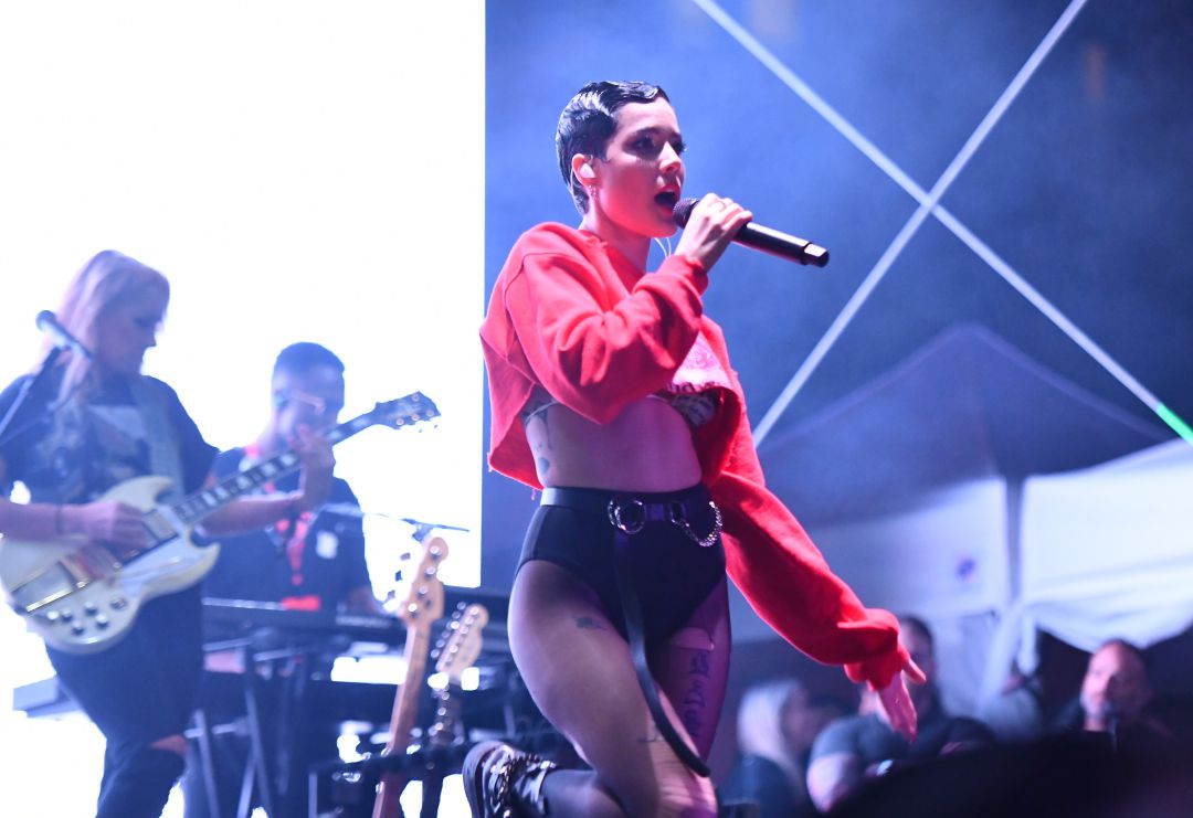 La cantante Halsey en una imagen de archivo La cantante Halsey en una imagen de archivo