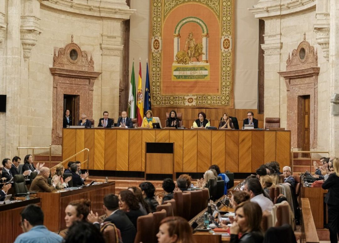Pleno del Parlamento de Andalucía Pleno del Parlamento de Andalucía