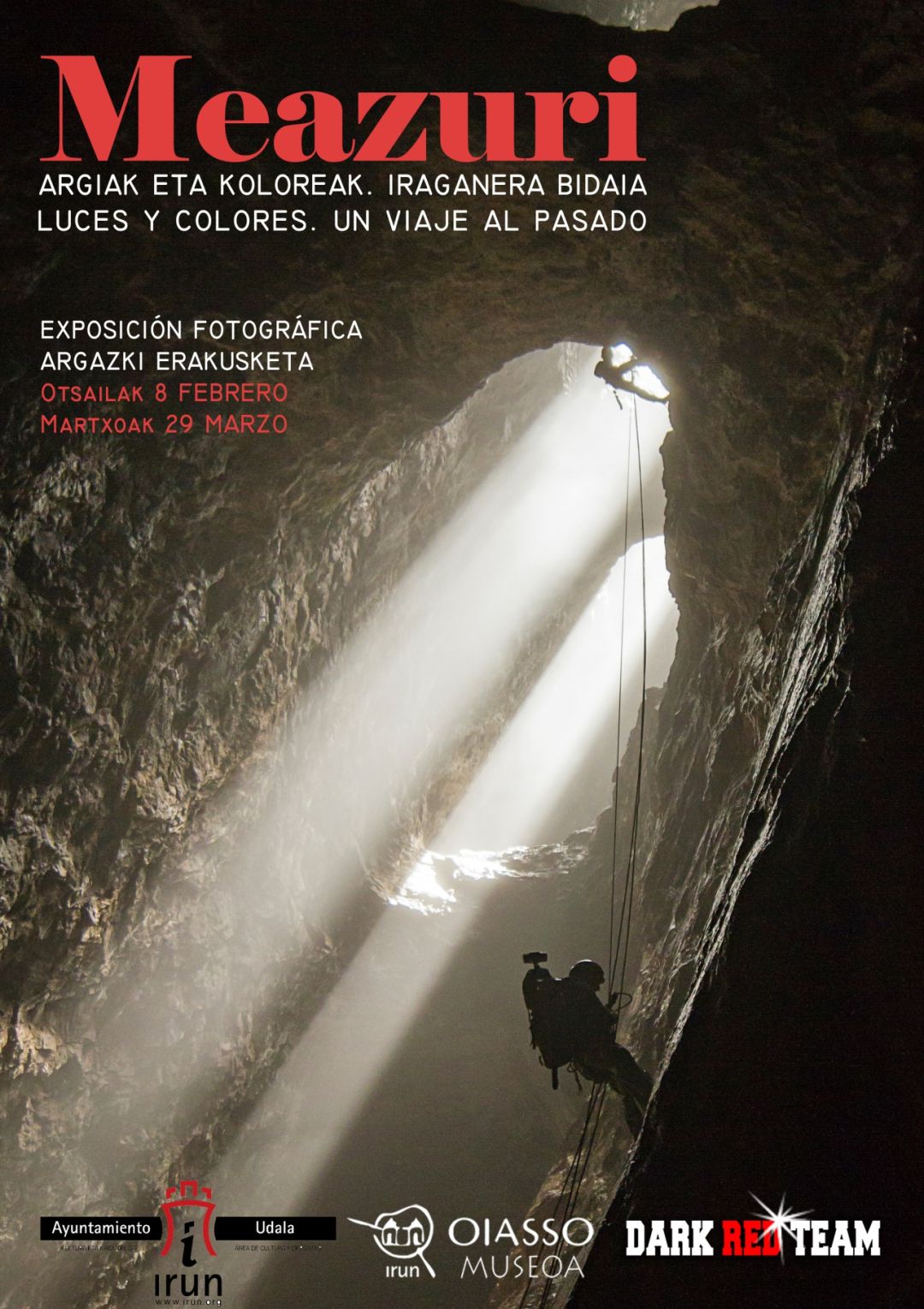 Cartel promocional de la exposición fotográfica "Meazuri. Luces y colores. Un viaje al pasado". Cartel promocional de la exposición fotográfica "Meazuri. Luces y colores. Un viaje al pasado".