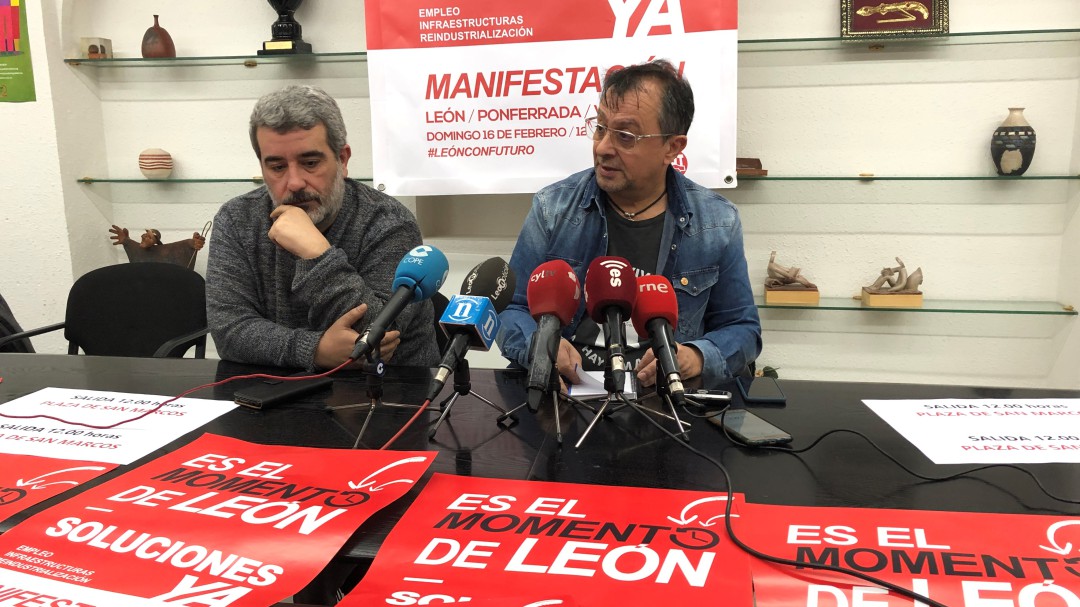 Los sindicatos mantendrán las movilizaciones hasta que la 'Mesa por León' dé resultados