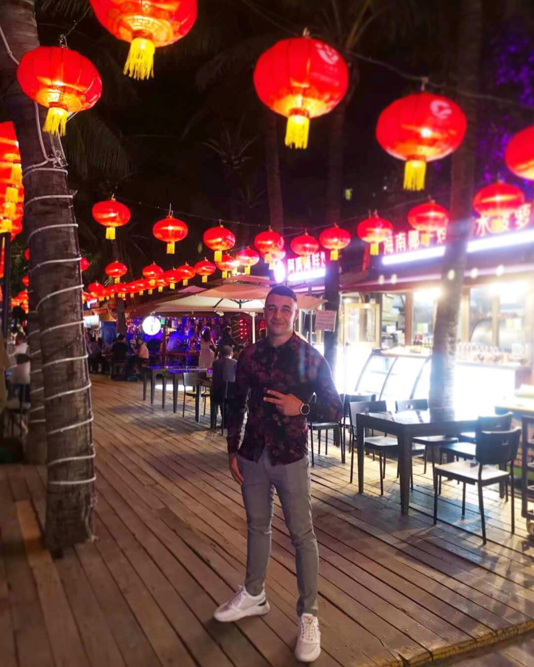 Alberto Dévora en China Alberto Dévora en China