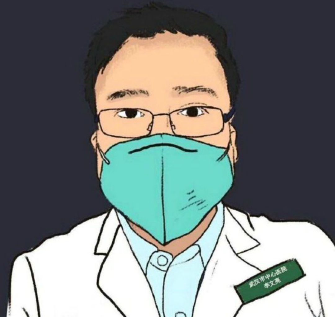 Dibujo del doctor chino fallecido. Dibujo del doctor chino fallecido.