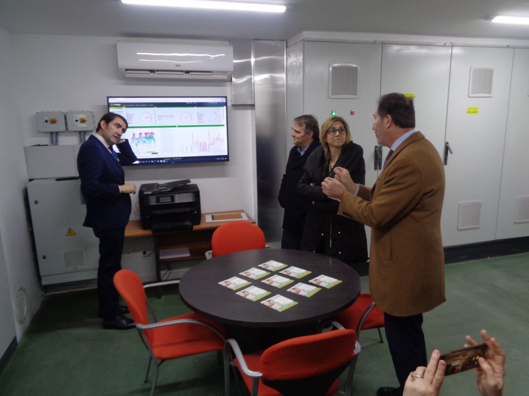 Imagen de archivo de la visita del consejero de Fomento a las instalaciones de Rebi Imagen de archivo de la visita del consejero de Fomento a las instalaciones de Rebi