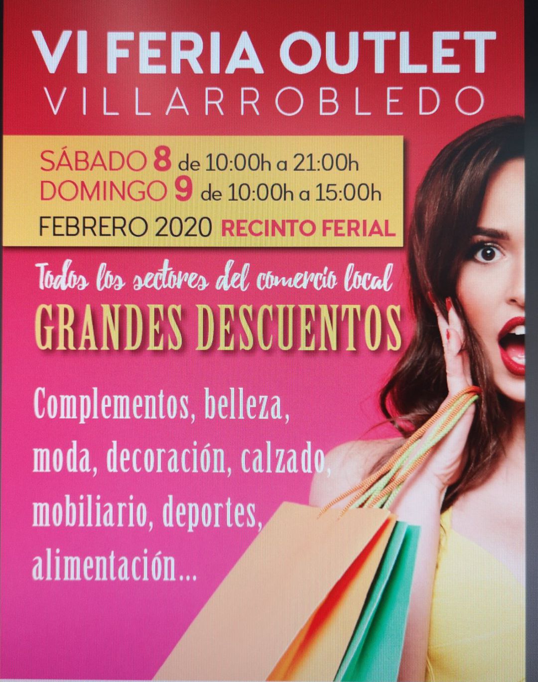 Cartel oficial de la VI Feria del Outlet Cartel oficial de la VI Feria del Outlet