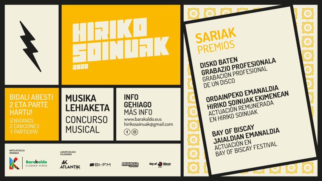 Programa Hiriko Soinuak 2020 Programa Hiriko Soinuak 2020