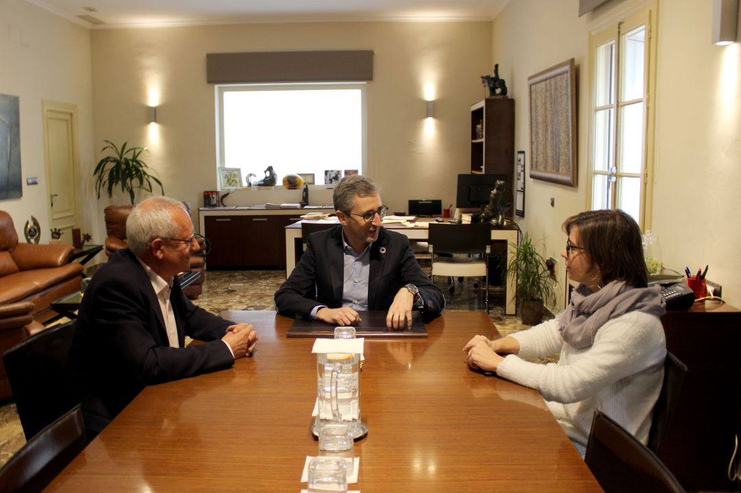 Reunión de trabajo en el ayuntamiento de Dénia. Reunión de trabajo en el ayuntamiento de Dénia.