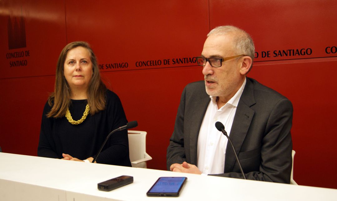 Flavia Ramil y Sindo Guinarte, en rueda de prensa Flavia Ramil y Sindo Guinarte, en rueda de prensa