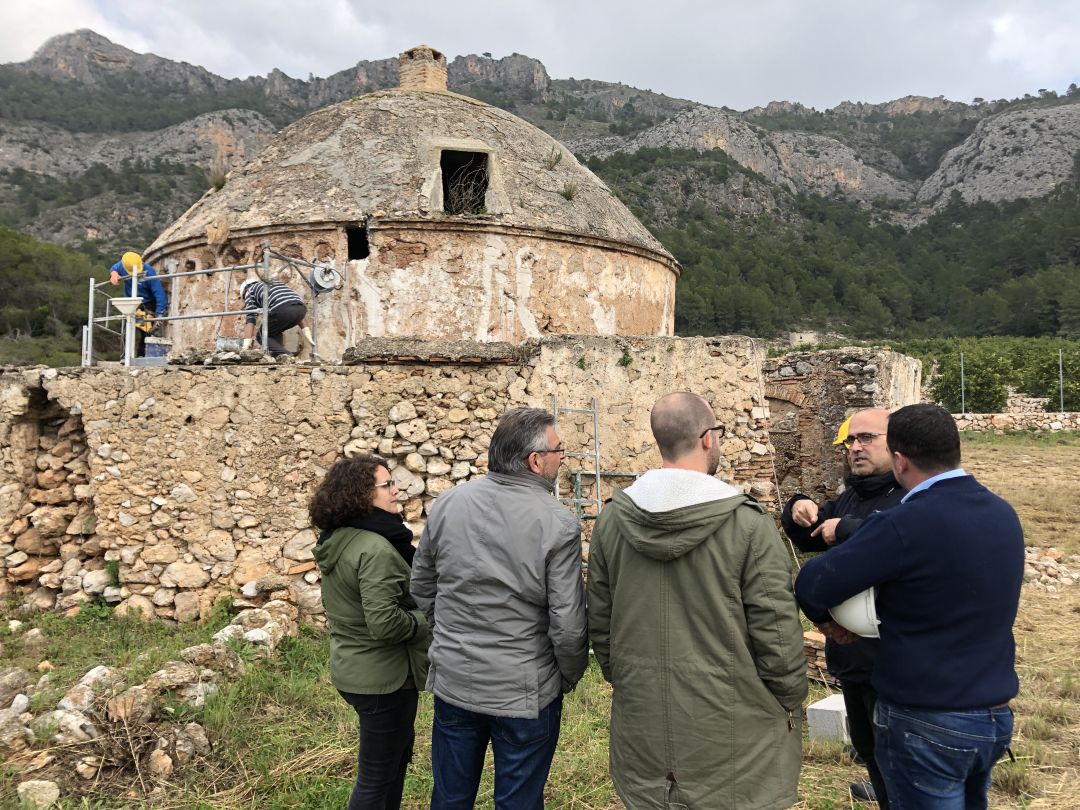 Obras en la Nevasca de Marxuquera Obras en la Nevasca de Marxuquera