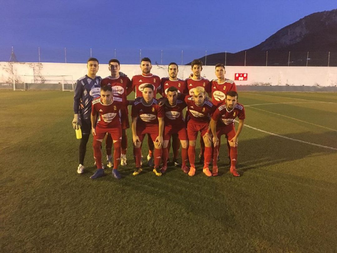 Equipo titular del Jódar CF ante el Orcera Equipo titular del Jódar CF ante el Orcera