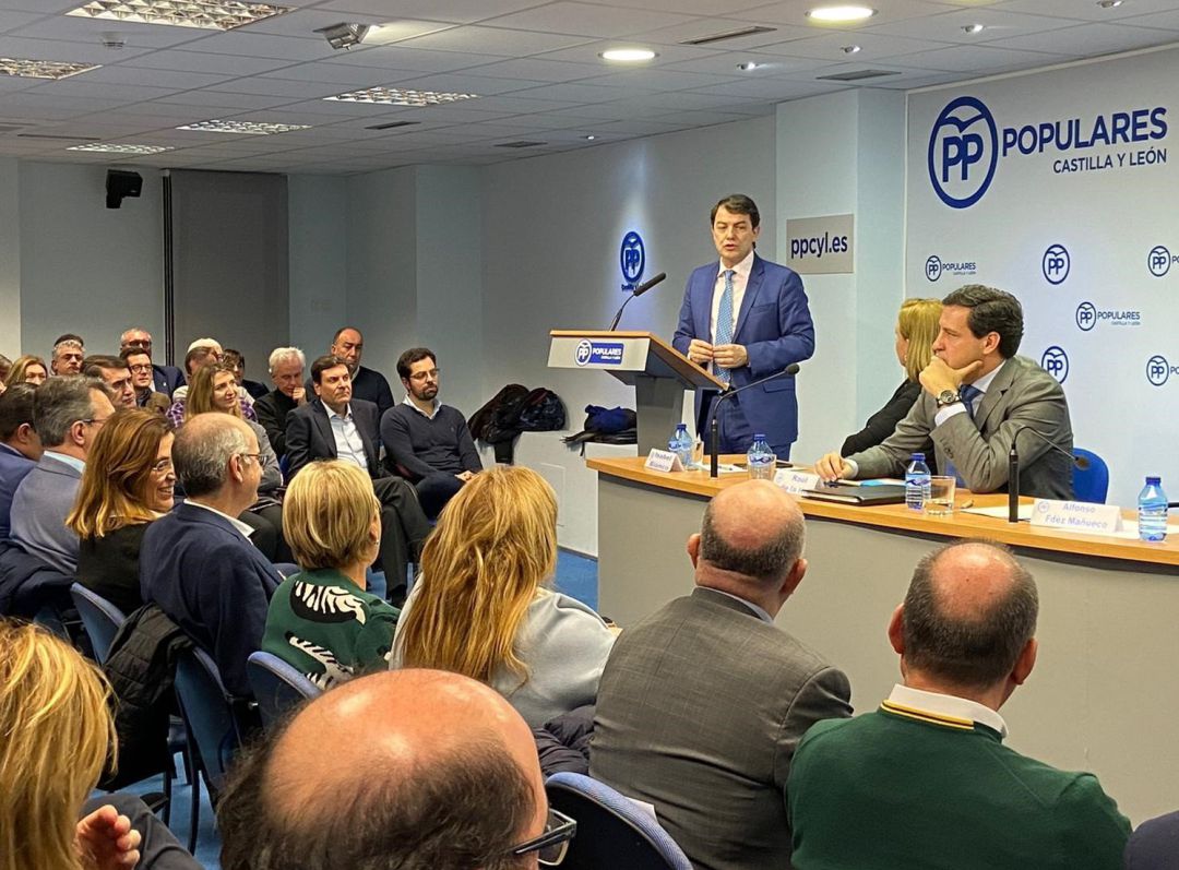 Alfonso Fernández Mañueco, presidente del PP en Castilla y León Alfonso Fernández Mañueco, presidente del PP en Castilla y León