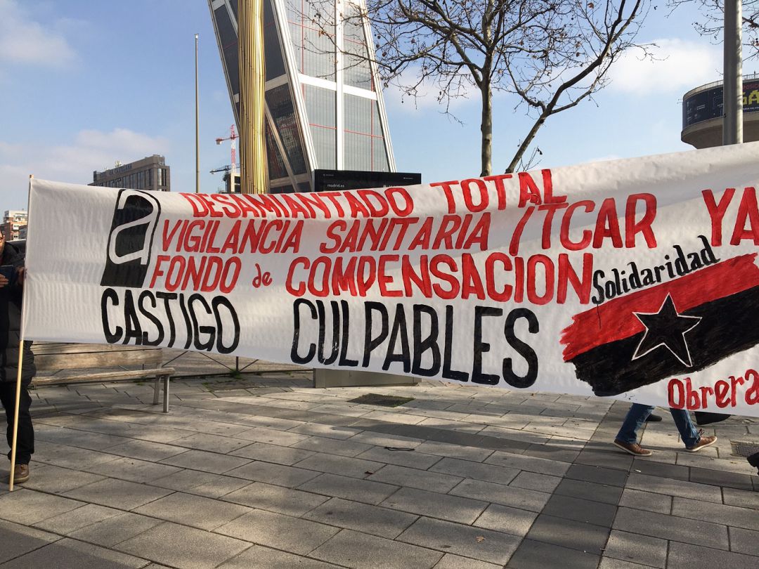 Los trabajadores han vuelto a concentrarse esta mañana en los juzgados de Plaza de Castilla Los trabajadores han vuelto a concentrarse esta mañana en los juzgados de Plaza de Castilla
