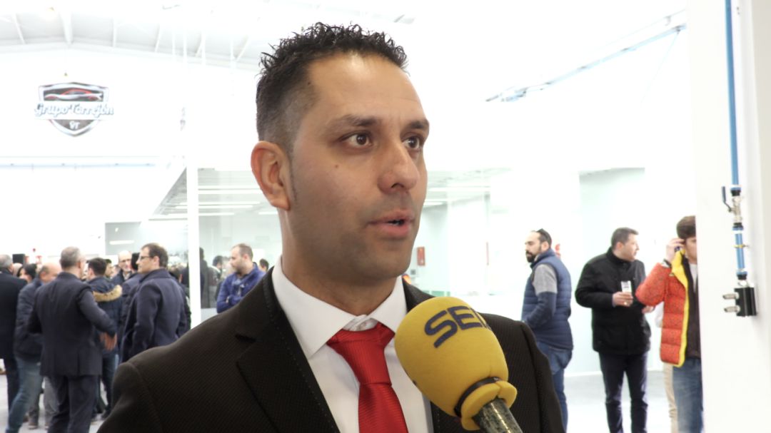 Javier Priego, propietario y director el Grupo Torrejón Cars, ha presentado las nuevas instalaciones en la Ciudad del Automóvil de Leganés. Javier Priego, propietario y director el Grupo Torrejón Cars, ha presentado las nuevas instalaciones en la Ciudad del Automóvil de Leganés.