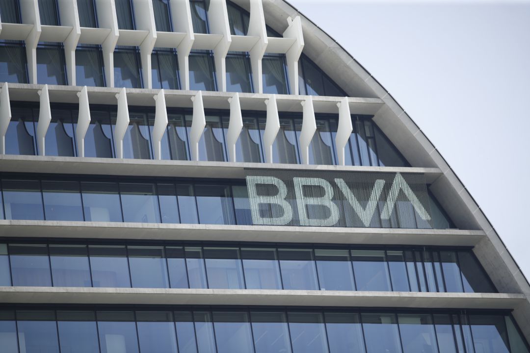 La sede del BBVA en Madrid La sede del BBVA en Madrid