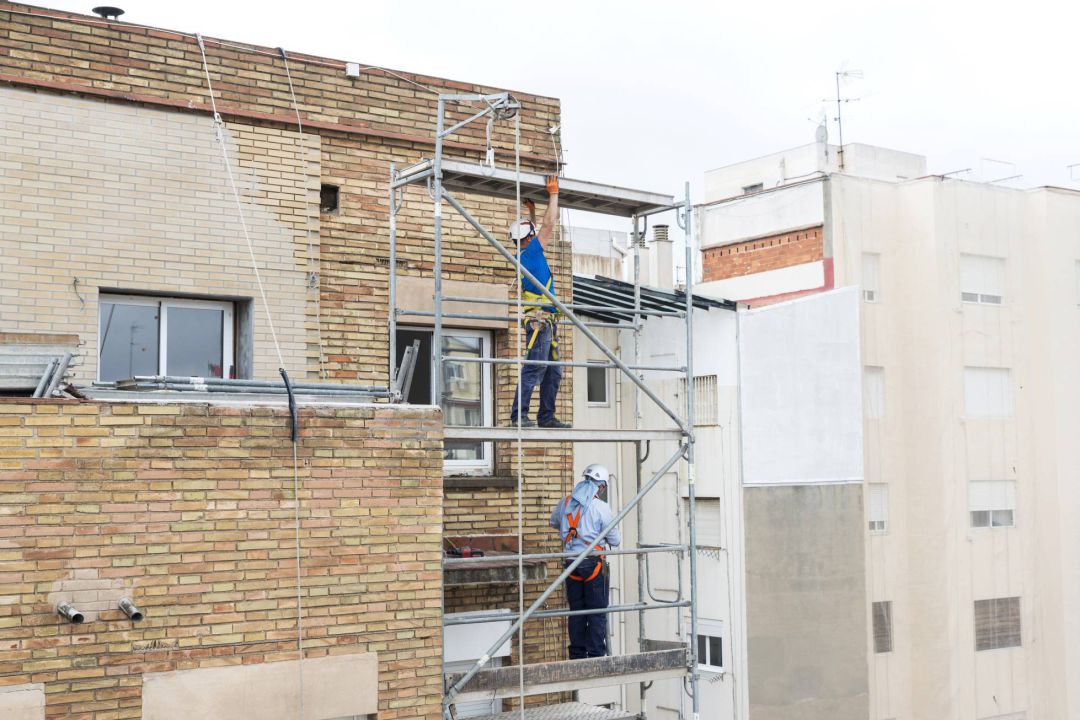 Rehabilitación de un edifico. Rehabilitación de un edifico.