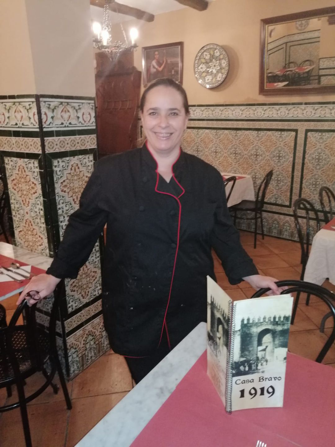 Elena Rojano en Casa Bravo. Elena Rojano en Casa Bravo.