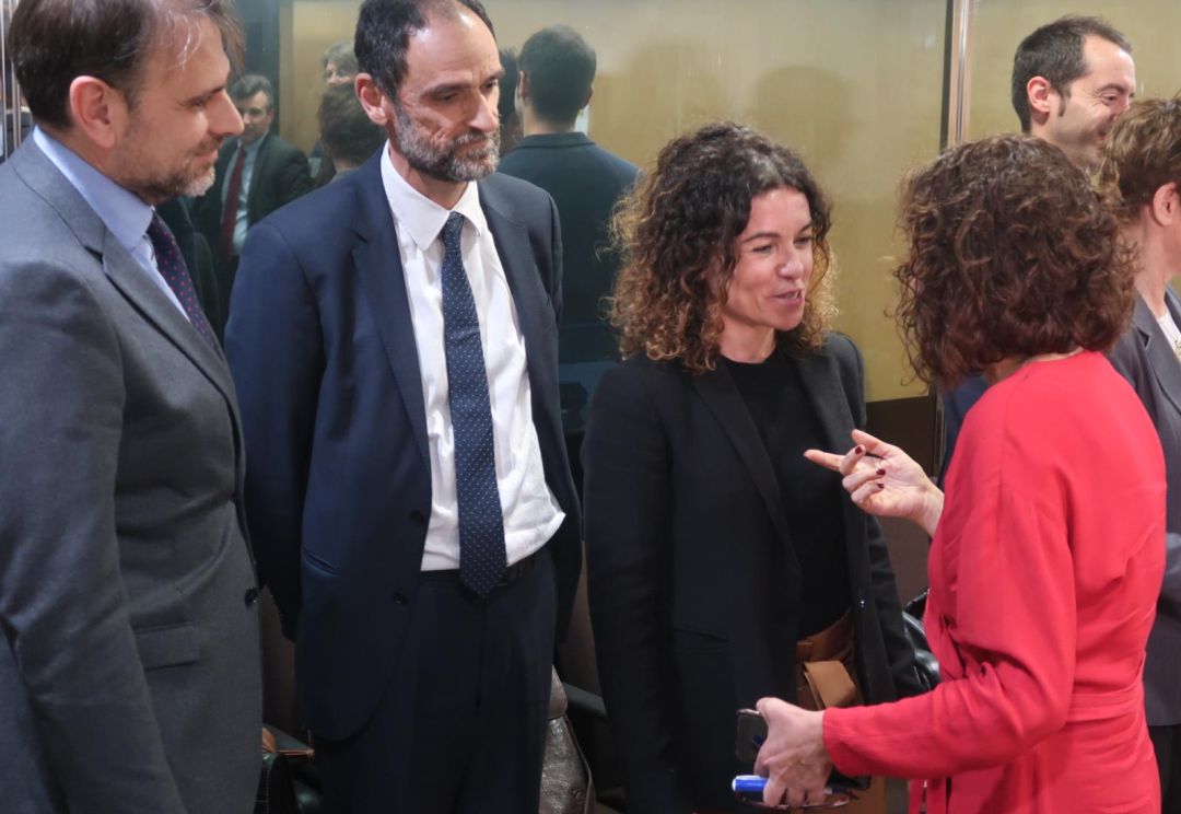 La consellera de Haciendo y Relaciones Exteriores, Rosario Sánchez. La consellera de Haciendo y Relaciones Exteriores, Rosario Sánchez.
