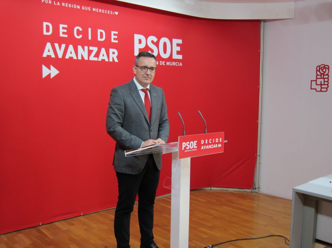 Diego Conesa, secretario general del PSRM-PSOE
Diego Conesa, secretario general del PSRM-PSOE