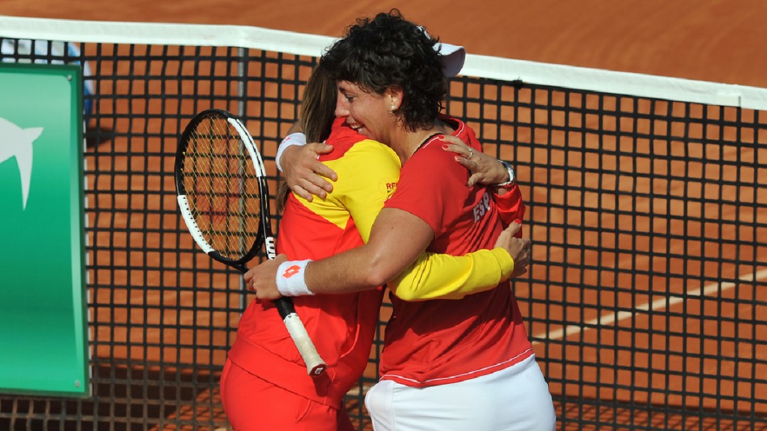 España saca el billete hacia la fase final de Copa Federación en La Manga Club