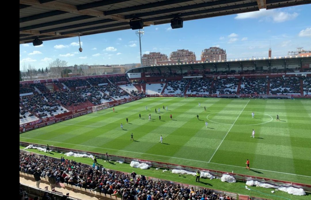Partido entre el Albacete y la Ponferradina este domingo en el Carlos Belmonte Partido entre el Albacete y la Ponferradina este domingo en el Carlos Belmonte