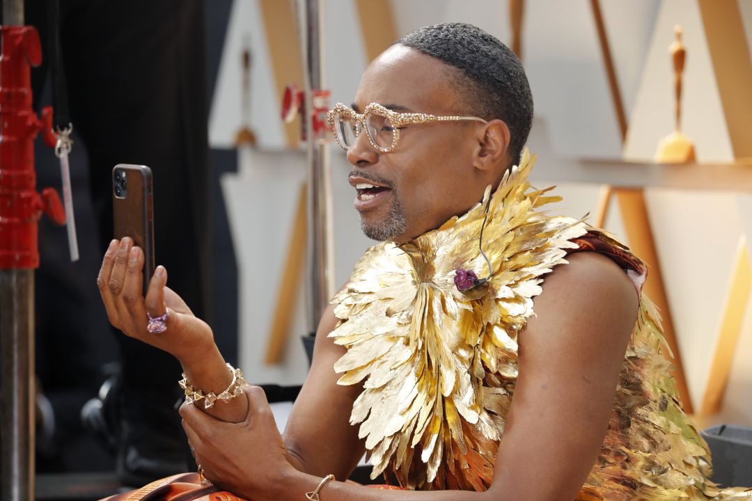 Billy Porter en la alfombra roja de los premios Óscar Billy Porter en la alfombra roja de los premios Óscar