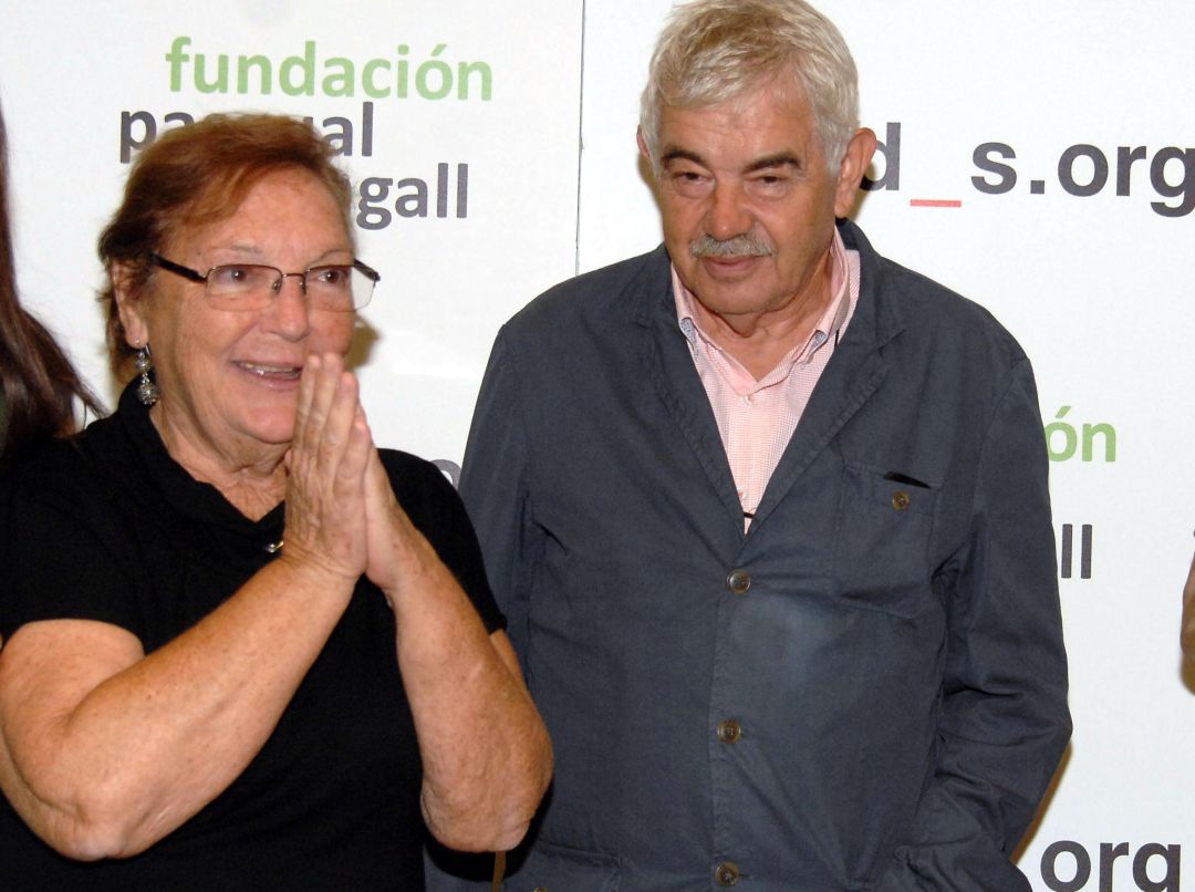 Diana Garrigosa y Pasqual Maragall. Diana Garrigosa y Pasqual Maragall.