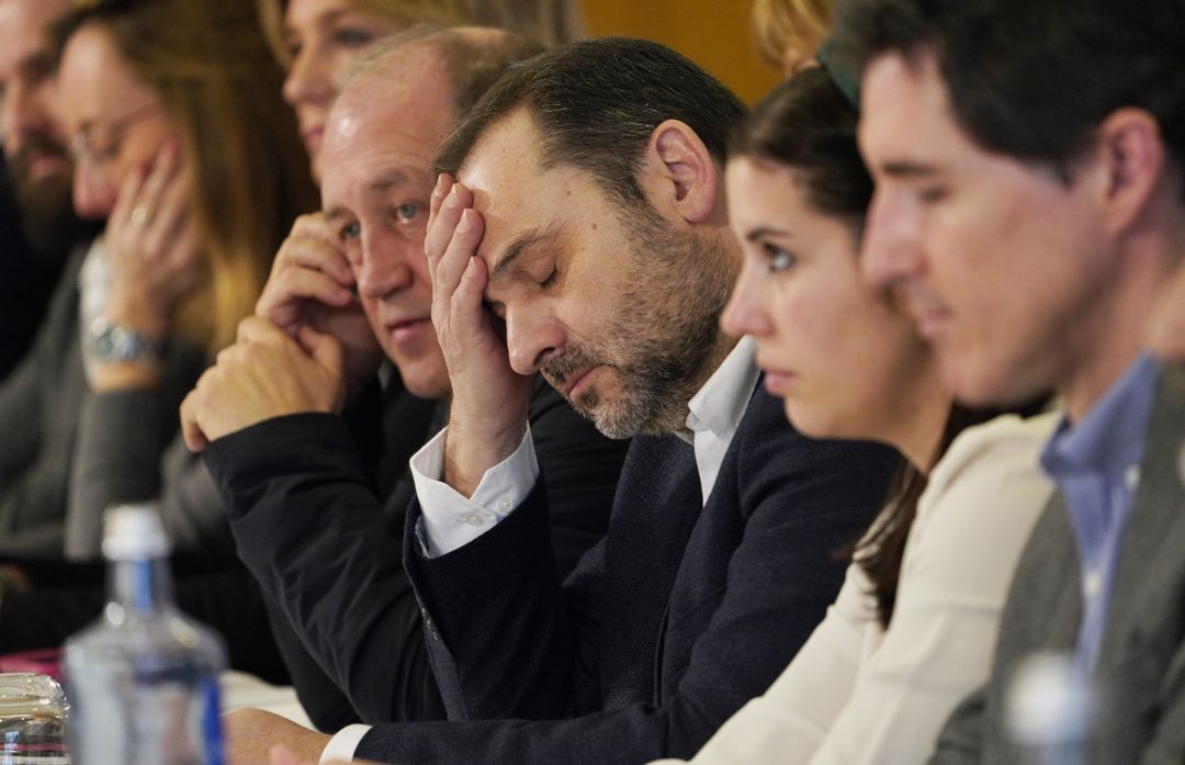 El secretario de Organización del PSOE y ministro de Transportes, Movilidad y Agenda Urbana, José Luis Ábalos, en el Comité Nacional de los socialistas gallegos, en Santiago de Compostela el pasado 25 de enero. El secretario de Organización del PSOE y ministro de Transportes, Movilidad y Agenda Urbana, José Luis Ábalos, en el Comité Nacional de los socialistas gallegos, en Santiago de Compostela el pasado 25 de enero.