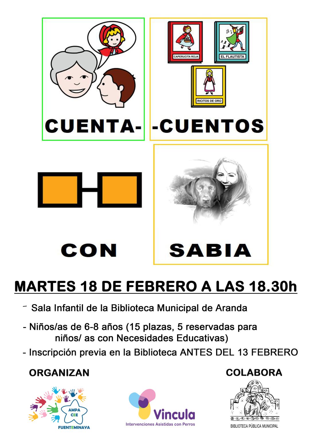 Un cuentacuentos para seguir eliminando obstáculos Un cuentacuentos para seguir eliminando obstáculos