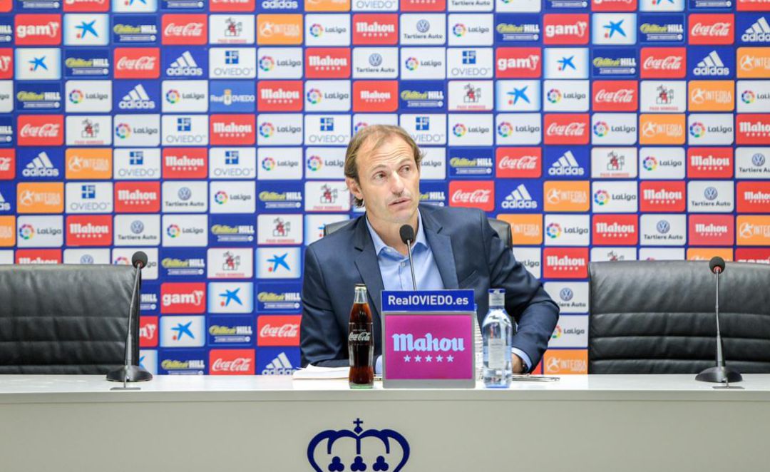 Arnau en sala de prensa Arnau en sala de prensa