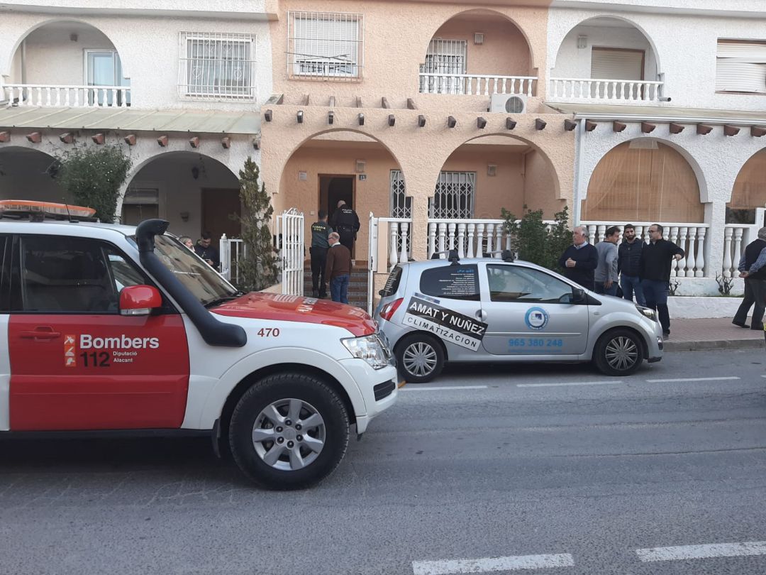 Vivienda afectada por la explosión Vivienda afectada por la explosión