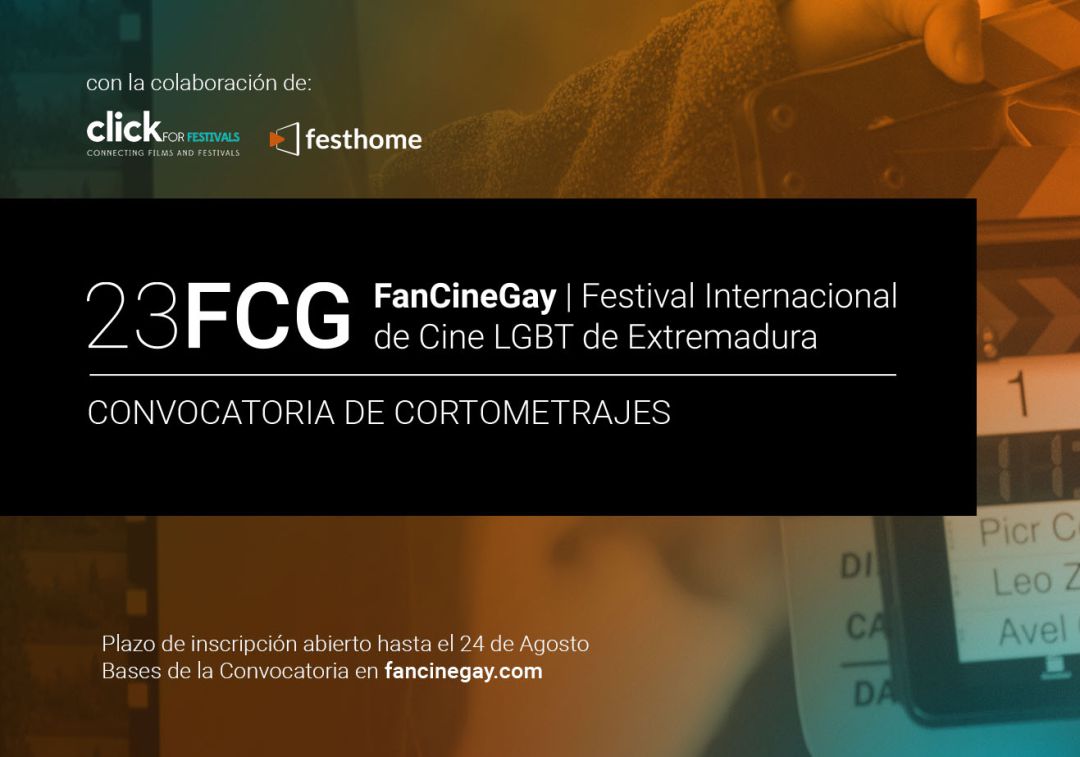 Abierta la convocatoria para el FanCinGay 2020 Abierta la convocatoria para el FanCinGay 2020