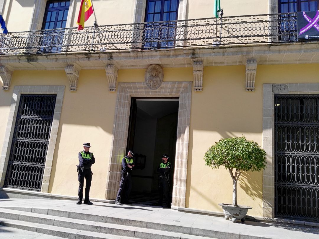 Fachada del Ayuntamiento de Jerez Fachada del Ayuntamiento de Jerez