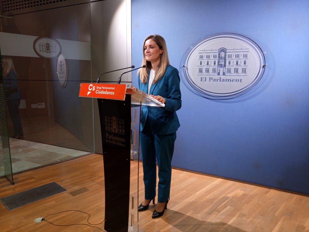 Patricia Guasp, diputada de Ciudadanos. Patricia Guasp, diputada de Ciudadanos.