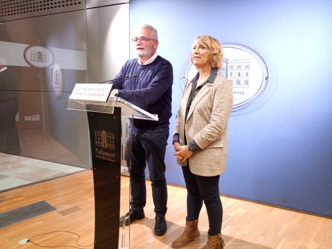 Rueda de prensa de El Pi. Rueda de prensa de El Pi.