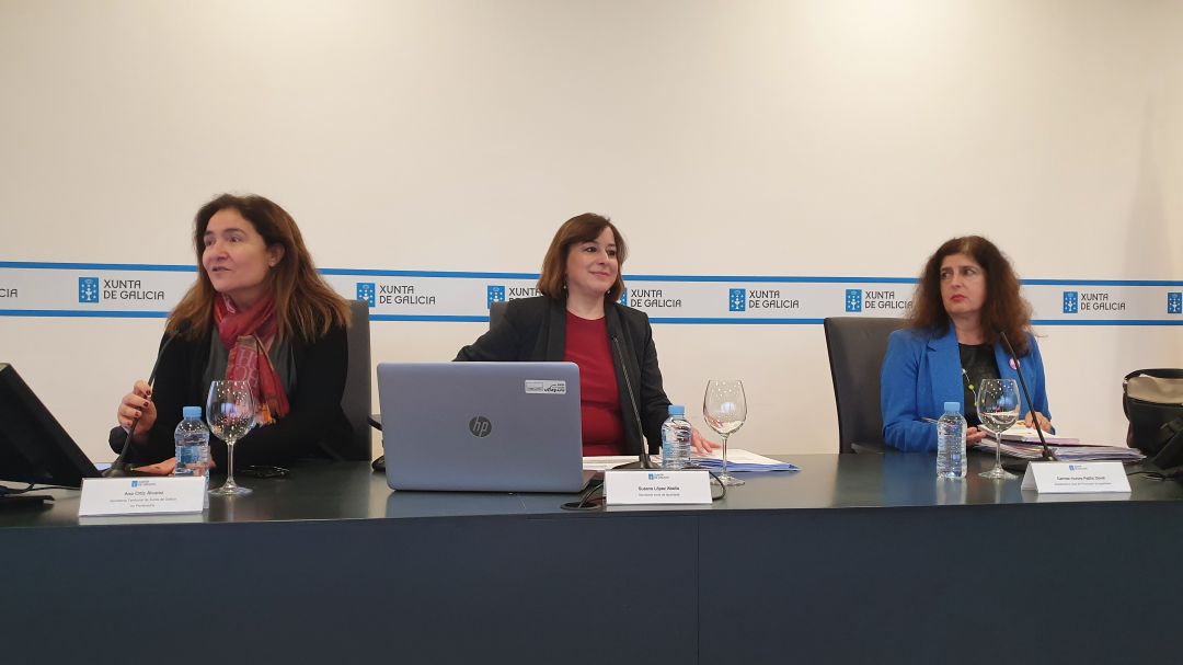 Susana López Abella na Subdelegación da Xunta en Pontevedra dando conta das axudas en Igualdade que ofrece a Administración autonómica Susana López Abella na Subdelegación da Xunta en Pontevedra dando conta das axudas en Igualdade que ofrece a Administración autonómica