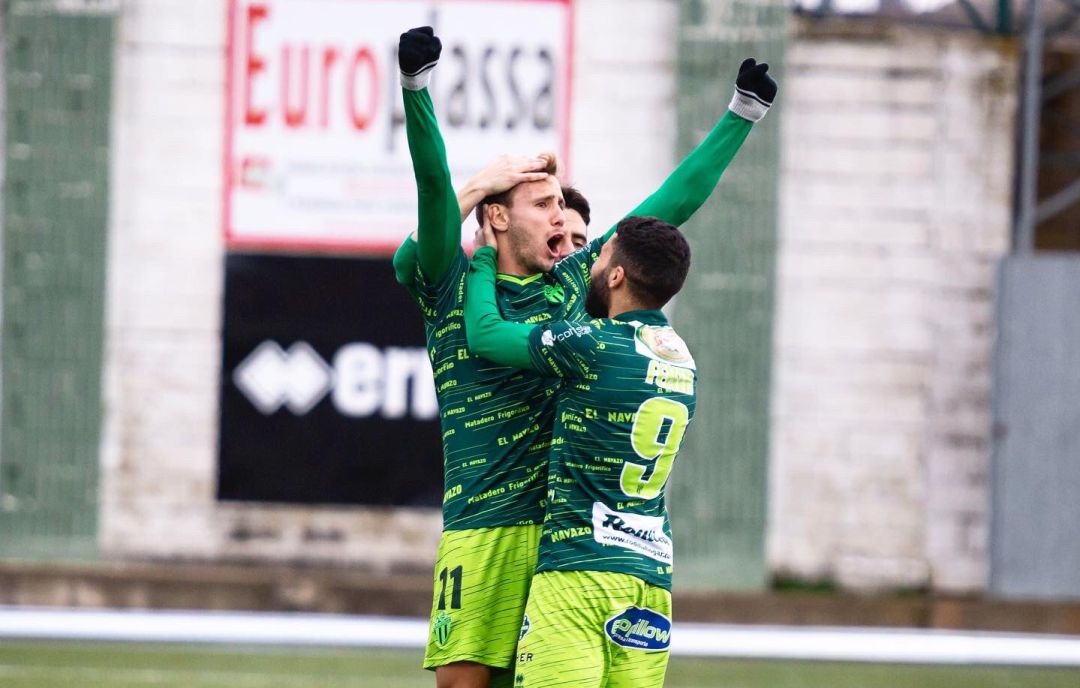 Pepe Carmona celebra su gol Pepe Carmona celebra su gol