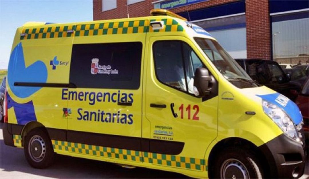 Tras la llamada a la sala de emergencias del 112 se desplazaba una ambulancia de soporte vital básico hasta Pecharroman Tras la llamada a la sala de emergencias del 112 se desplazaba una ambulancia de soporte vital básico hasta Pecharroman