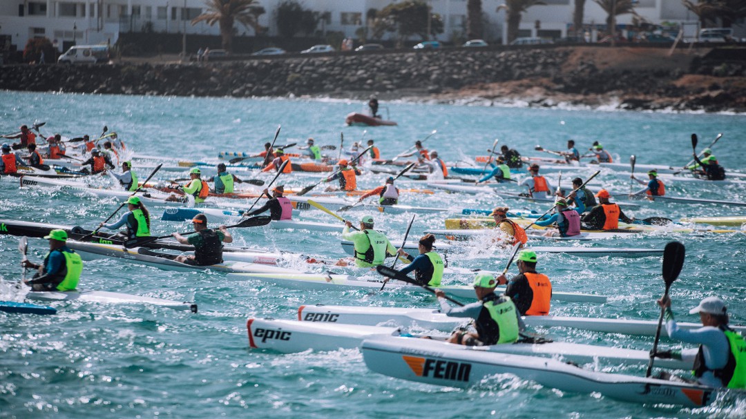 La canaria Vergés y el sudafricano Fenn ganan la Atlantic Ocean Copa del Mundo 2020 en Lanzarote