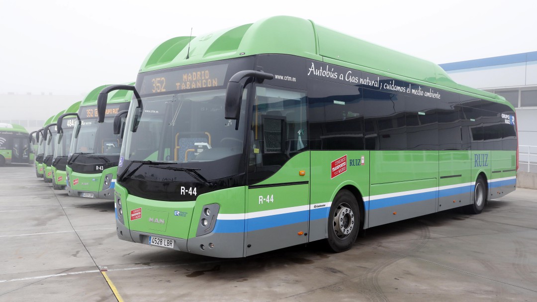 Los autobuses de Leganés, más sostenibles