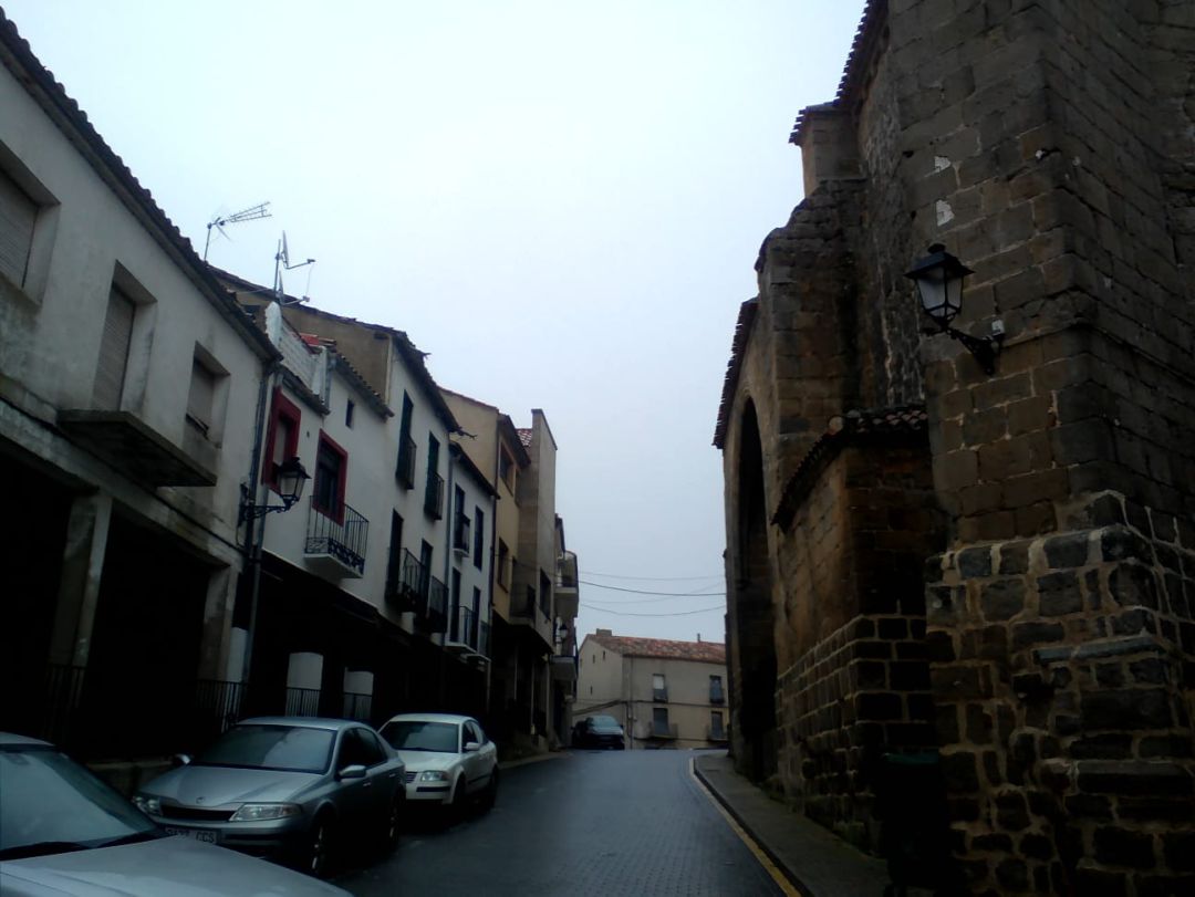 Una de las calles de Gómara en las que se llevará la actuación Una de las calles de Gómara en las que se llevará la actuación