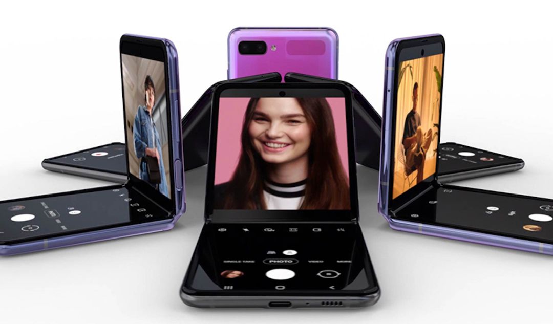 Así es el Galaxy Z Flip. Así es el Galaxy Z Flip.