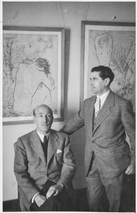 Vicente Aleixandre y Gregorio Prieto, 1935 Vicente Aleixandre y Gregorio Prieto, 1935