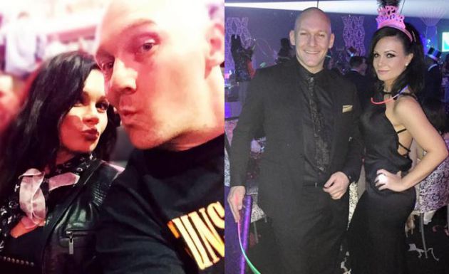 Thomas Gravesen y su pareja, Kamila Persse Thomas Gravesen y su pareja, Kamila Persse