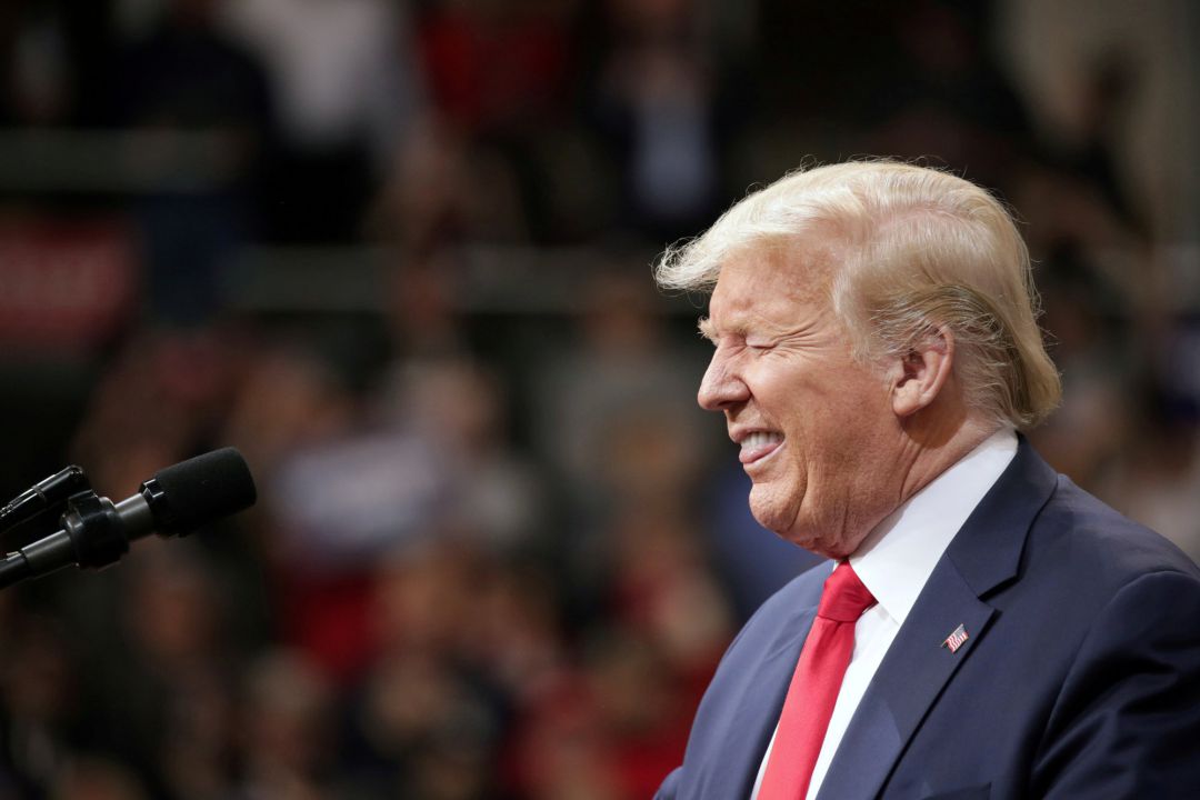 El presidente de EEUU Donald Trump. El presidente de EEUU Donald Trump.